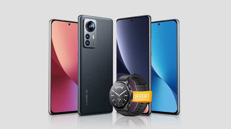 Les nouveaux Smartphones Xiaomi 12 5G et 12 Pro 5G sont en précommande avec une offre spéciale
