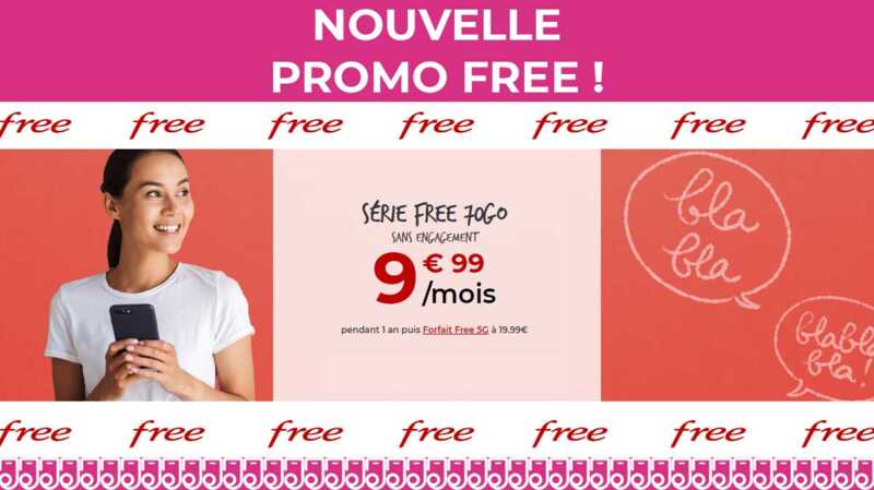 NOUVEAU : Free mobile lance un nouveau forfait mobile 70Go en série limitée à moins de 10€ !