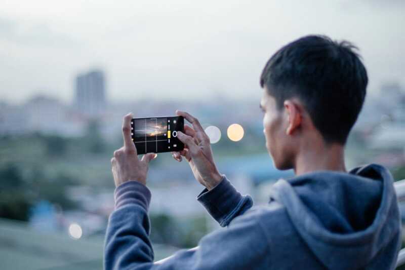 Rétro smartphone