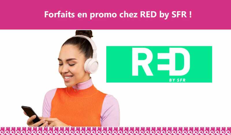 Nouveau forfait 100Go en promo chez RED by SFR !