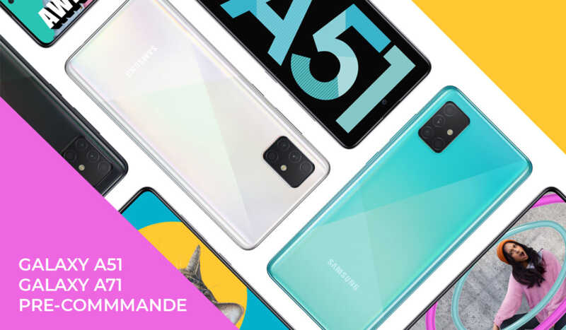 Nouveautés Samsung : où trouver les Galaxy A51 et Galaxy A71 moins chers ?