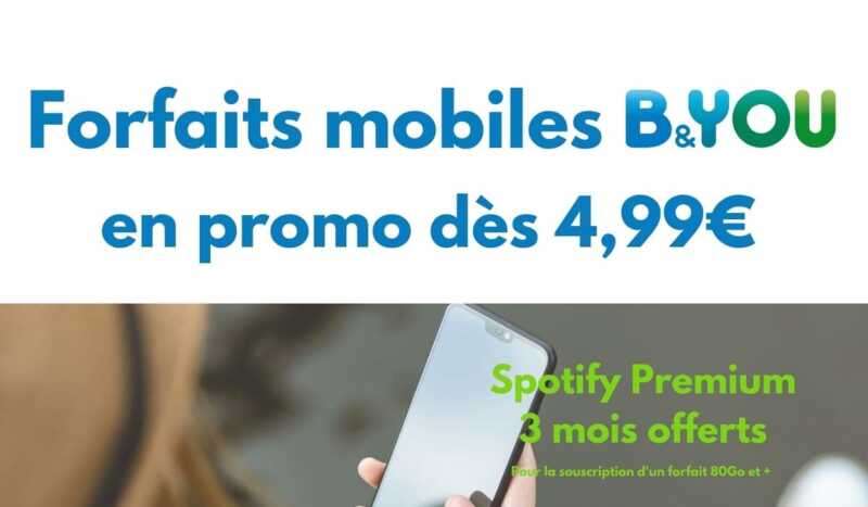 NOUVEAUTÉS : forfaits en promo à vie dès 4,99€/mois !