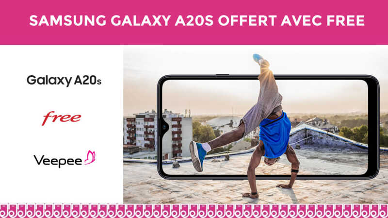 Vente privée Free : Galaxy A20S à 0€ avec un forfait mobile illimité pour le Cyber Monday