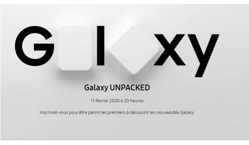 Plus que quelques jours avant de découvrir officiellement le Samsung Galaxy S20 !