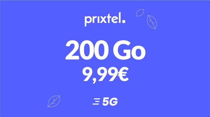 Forfait Le grand 200 à 250 Go Prixtel