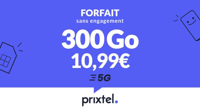 Forfait Le géant 300 à 350 Go Prixtel
