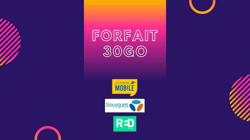 Profitez d'un forfait illimité à 10€ chez Bouygues Telecom, RED by SFR et La Poste Mobile