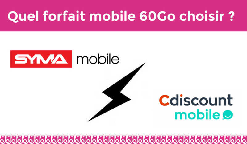 Quel forfait illimité 60Go choisir ?