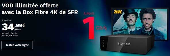 Découvrez l'offre Box Fibre Power de SFR actuellement en promo !