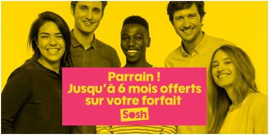 Le parrainage Sosh, un bon moyen de faire des économies !