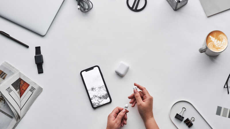 retro smartphone