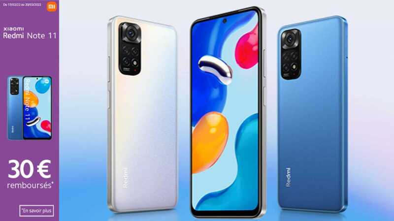 Smartphone pas cher : Une offre de lancement pour le nouveau Xiaomi Redmi Note 11