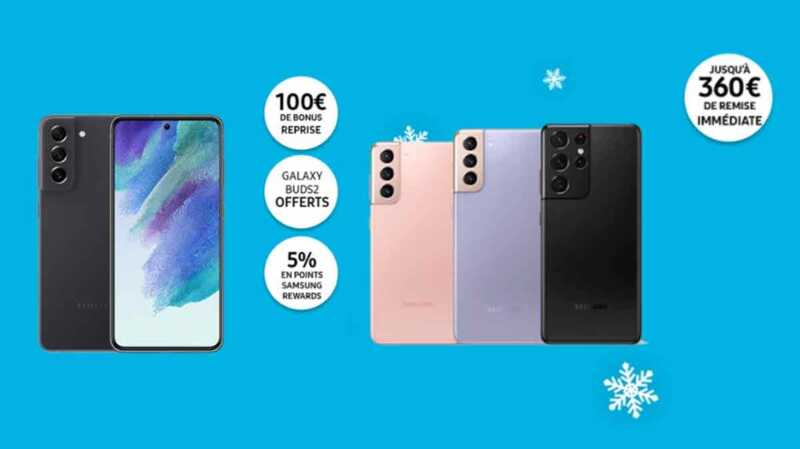 Soldes ! Les Samsung Galaxy S21, S21+, S21 ultra et le tout nouveau S21 FE en promo !