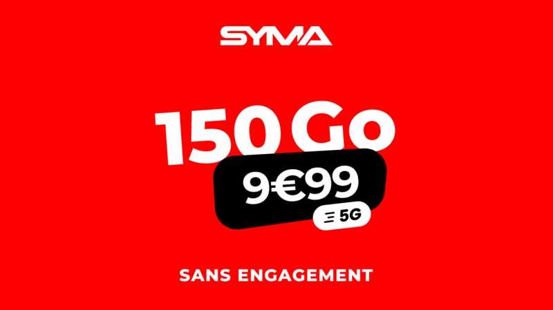 Forfait Le onze 150 Go Syma Mobile