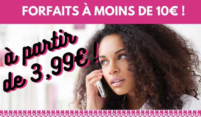 TOP 5 des forfaits en promo à moins de 10€ !