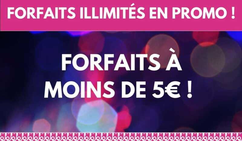 Top forfait à moins 5€ : Cdiscount, NRJ Mobile, Auchan Télécom !