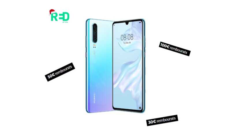 Trouvez les Huawei P30 et P30 Pro aux meilleurs prix chez RED by SFR