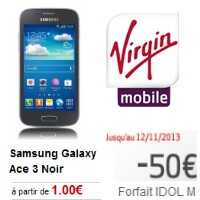 Virgin Mobile : Le Samsung Galaxy Ace 3 compatible 4G à prix abordable !