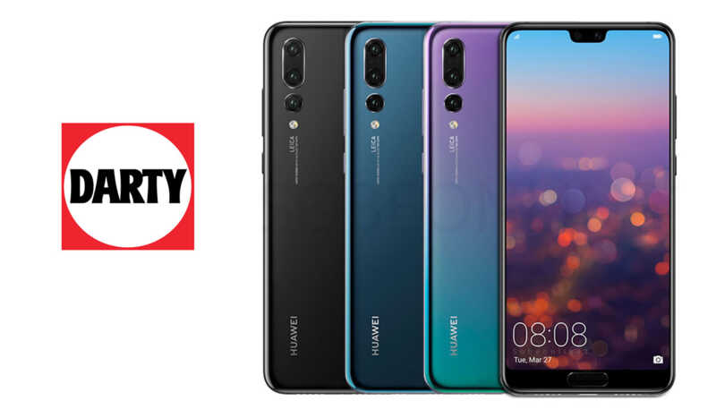 Huawei P20 Pro à 549 euros, profitez de l'opération déstockage de Darty !