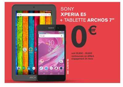 Cadeau de noël : un smartphone et une tablette offerts avec un forfait La Poste Mobile