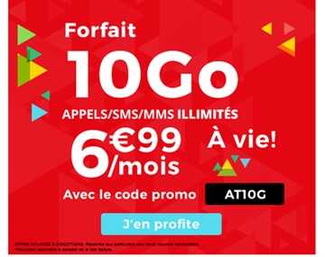 Nouvelle série limitée 10Go à 6.99 euros à VIE chez Auchan Telecom