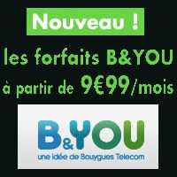 Profitez dès maintenant des nouveaux forfaits mobiles BandYOU 