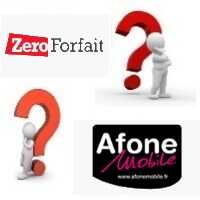 Battle entre le forfait illimité avec 500Mo de data de Zero Forfait et Afone Mobile !