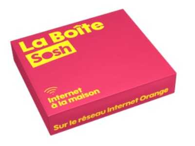 Nouveauté : La Boîte SOSH ADSL ou Fibre dès 9.99 euros par mois