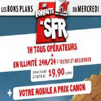 Bon plan du mercredi chez SFR