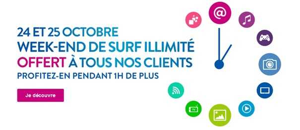 Bouygues Telecom : Surfez sans compter ce Week-end, n’oubliez pas d’éteindre et rallumer votre Smartphone ! 