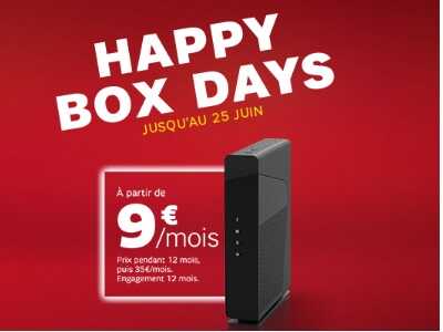 SFR : L'opération Happy BOX Days est prolongée