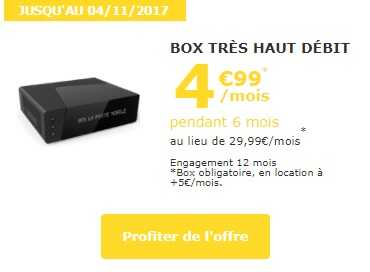 Nouvelle promo La Poste Mobile : La BOX Internet Fibre à moins de 5 euros pour la rentrée