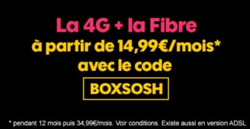 Nouvelle promo SOSH : 15 euros de remise sur les offres Livebox et mobile pour la rentrée