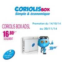 Bon plan Coriolis : L’abonnement internet seul à 16.80€ par mois à vie !
