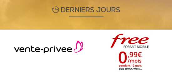 Vente privée Freebox terminée et dernières heures pour le forfait mobile à moins de 1 euro