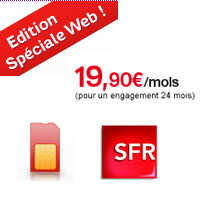 SFR contre les MVNO avec  son édition spéciale Web