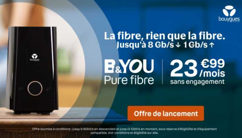 Excellente box B&You Pure Fibre