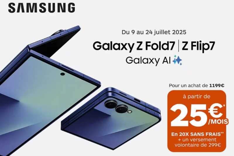 galaxy z flip se boulanger