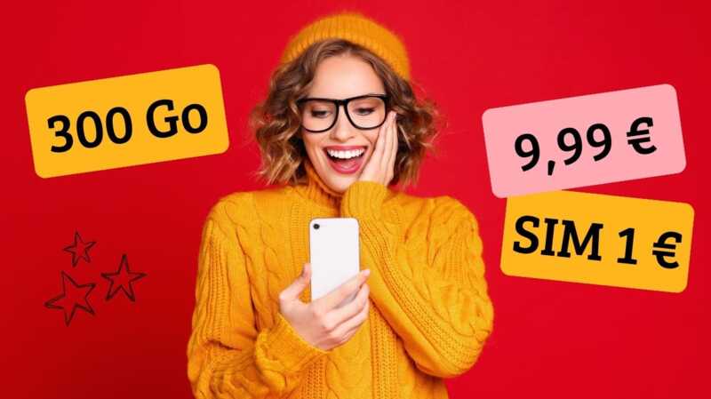 Forfait exclusif 300 Go de Cdiscount à 9,99 €