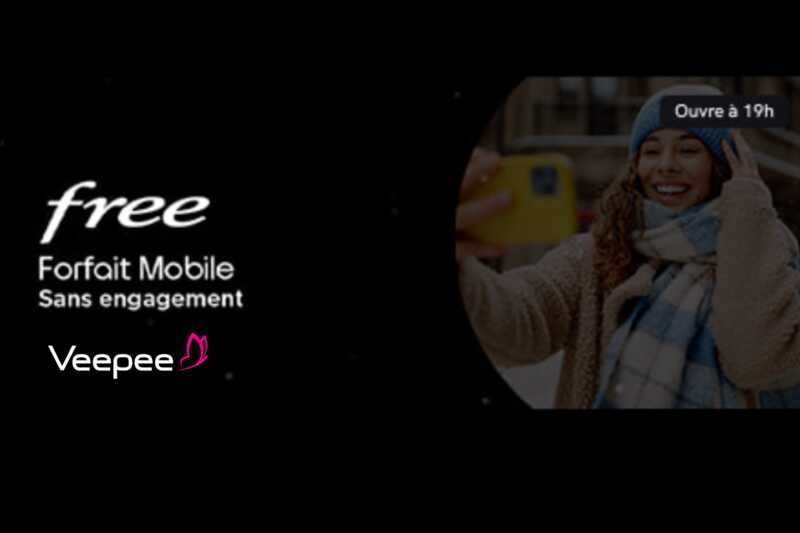 ventre privee Free Mobile veepee à venir
