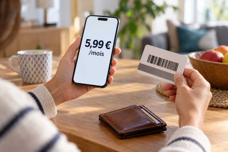promo auchan telecom forfait 20go carte fidelite