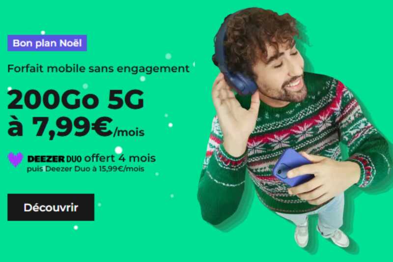 promo forfait RED 200Go