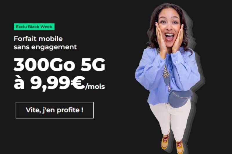 forfait black friday RED 300Go