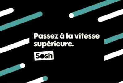 La Fibre et la 4G à partir de 14.99 euros chez SOSH By Orange pour Noël