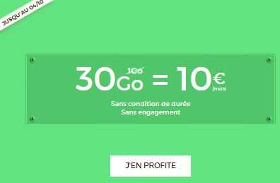 Les bons plans RED By SFR à saisir rapidement : Série RED 30Go à 10 euros, 50h à 5 euros...