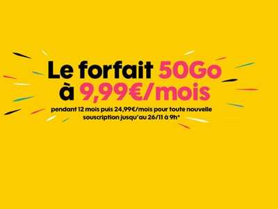 Sosh sort de son chapeau un forfait mobile 50Go à 9,99 euros pour préparer Noël 