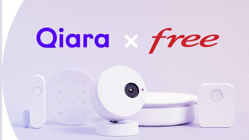 Système d'alarme Qiara chez Free