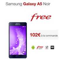 Le Samsung Galaxy A5 à 102€ à la commande chez Free Mobile !