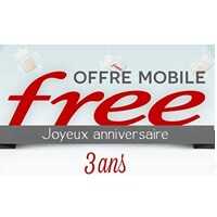 Free Mobile : Trois ans déjà et deux surprises pour 2015 !