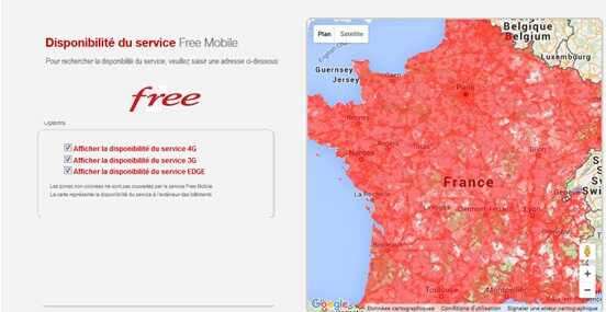 4G : Free Mobile vise une couverture de 60% d'ici la fin de l'année !